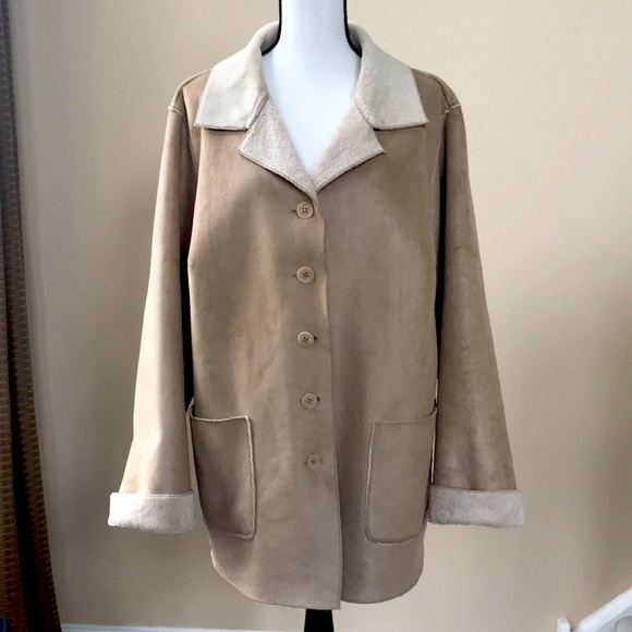 Avenue Jackets & Blazers - Avenue Faux Shearling Coat (Size 18/20)